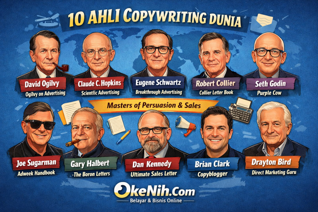 10 ahli copiwriting dunia