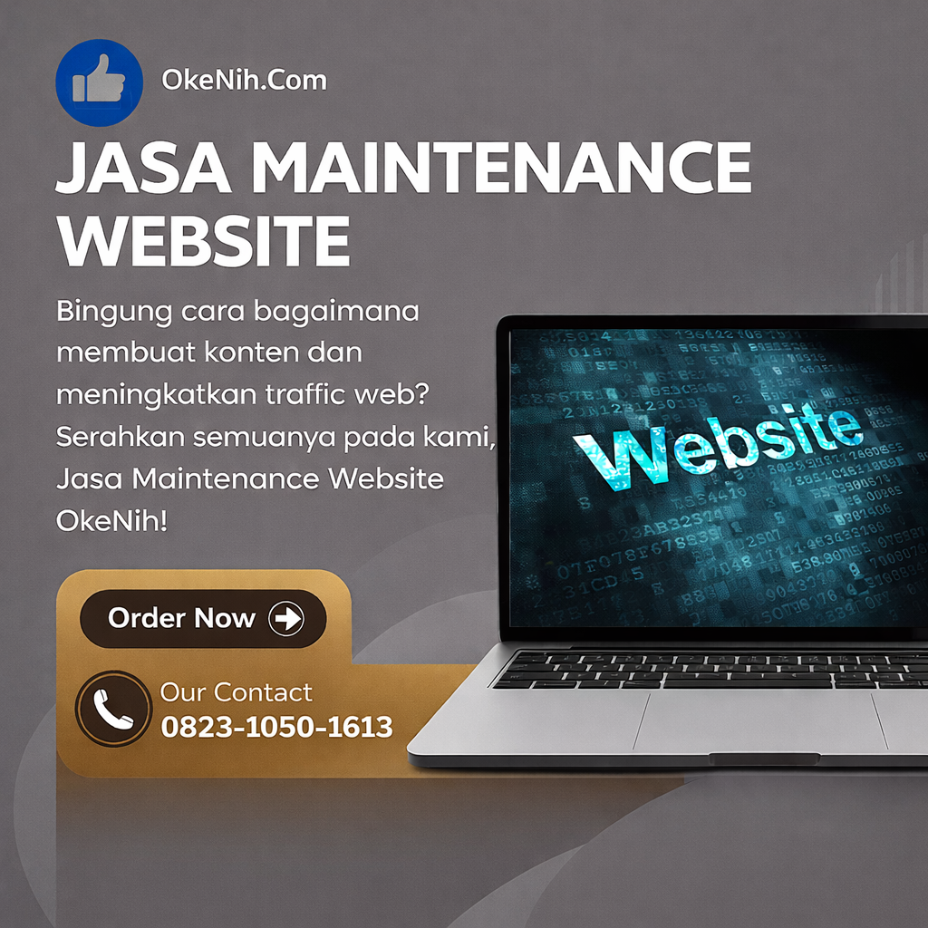Jasa Maintenance Website